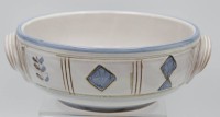 Los  <br>Schale, ungemarkt, Ritzdekor, H-9cm D-22,5cm.