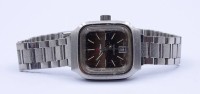 Auktion 371<br>Damen Armbanduhr "Creation", Automatikwerk, Geh&auml;use 24x28mm, Tragespuren