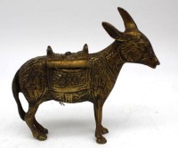 Auktion 500017 / Los  <br>Messing Esel, H-11 cm, L-11 cm