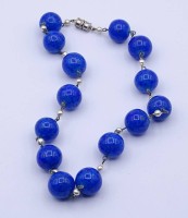 Los  <br>Modeschmuck Halskette mit Drehverschluss, L. 45cm