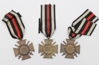 Los 7049 <br>3 KTK's mit Schwertern sowie Urkunden