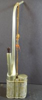Los 16026 <br>alte Imkerpfeife, Messing, H-31 cm