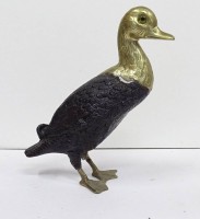 Los  <br>Ente, tw. Messing, H. 23cm