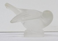 Auktion 500017 / Los  <br>Glasvogel, Dekoration, 12cm, H. 7,0cm