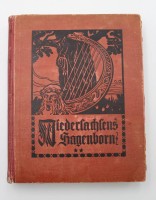 Auktion 343 / Los 3026 <br>Niedersachsens Sagenborn, 1909, Alters-u. Gebrauchsspuren, wasserrandig