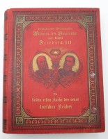 Los 3030 <br>Deutschlands Heldenkaiser Wilhelm der Siegreiche und Kaiser Friedrich III, um 1871, Altersspuren