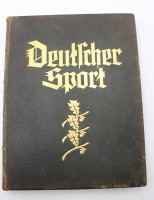 Auktion 343 / Los 3032 <br>Deutscher Sport, wohl um 1927, Alters-u. Gebrauchsspuren