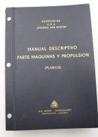 Los 3035 <br>Romphielos A.R.A. General San Martin - Manual Descriptivo Parte Maquinas y Propulsion, o.J.