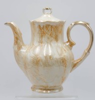 Los  <br>Kaffeekanne, Polen, Henkel gerissen, ca. H-20cm.