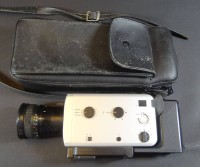 Braun Nizo 156 XL Super 8, Variogon 1:1.8/7-56, Schneider Kreuznach mit Tasche