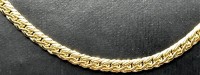 Auktion 344 / Los 1004 <br>Gold-Halskette 14 Kt (-585-) Union, L-ca. 42 cm, 7,2 gr.