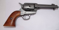 Auktion 344 / Los 7000 <br>schwerer Colt-Nachbau "Single Action Army", Dekorations-Waffe, L-28 cm, brauner Griff
