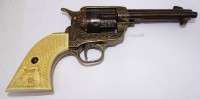 Auktion 344 / Los 7001 <br>schwerer Colt-Nachbau "Single Action Army", Dekorations-Waffe, L-28 cm, heller Griff