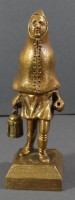 Auktion 344 / Los 15015 <br>Figur eines Nachtwächters, wohl Bronze, Hellebarde fehlt, H 15cm