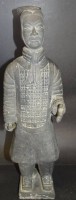 Auktion 344 / Los 15507 <br>Deko-Kriegerfigur, Terrakotta-Armee, China, H-37 cm