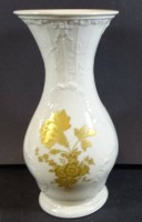 Auktion 344 / Los 8038 <br>gr. Vase "Rosenthal" Goldblume, H-23 cm