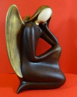 Auktion 344 / Los 9026 <br>gr. "Gilde" Engel, H-30 cm