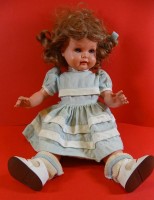Auktion 344 / Los 12010 <br>Schildkröt-Puppe mit Mamastimme, H-45