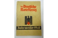 Auktion 344 / Los 7021 <br>Kalender des Deutschen Roten Kreuzes "Jahrweiser 1940", Softcoverumschlag gelöst, sonst leichte Altersspuren