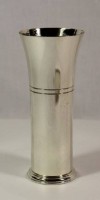 Auktion 500017 / Los  <br>Vase, BSF, versilbert, H-17cm.