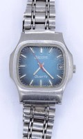 Auktion 344 / Los 2017 <br>Herren Armbanduhr "Isoma", Quartz, Gehäuse 36x38mm, Funktion nicht überprüft, Tragespuren