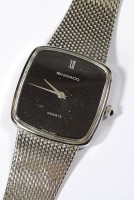 Auktion 344 / Los 2018 <br>Armbanduhr "Sindaco", Quartzwerk, Gehäuse 29x29mm, Tragespuren am Glas, Funktion nicht überprüft