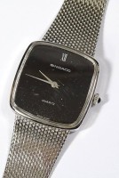 Auktion 371<br>Armbanduhr "Sindaco", Quartzwerk, Geh&auml;use 29x29mm, Tragespuren am Glas, Funktion nicht &uuml;berpr&uuml;ft