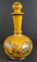Auktion 344 / Los 9041 <br>Flasche, handbemalt, Blindmarke, Amphora?, H-32 cm