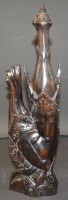 Auktion 344 / Los 15541 <br>indonesische Holzschnitzerei, H-31 cm,