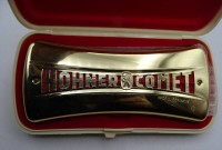 Auktion 345 / Los 16027 <br>Hohner Comet  Mundharmonika, neuwertig in OVP