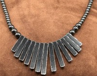 Auktion 370<br>H&auml;matid Collier, L-ca. 50cm
