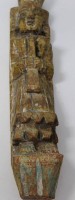 Auktion 346 / Los 15007 <br>helle Wnd-Holzschnitzerei, H-39cm, B-8 cm