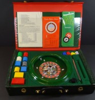 Roulette-Spiel in Koffer, 29x44 cm