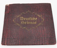 Auktion 346 / Los 3003 <br>Sammelalbum "Deutsche Heimat", kompl., Alters-u. Gebrauchsspuren