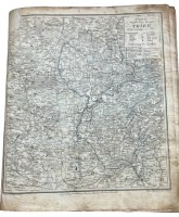 Auktion 372<br>24 Kreiskarten der kgl. preussischen Kreise, gebunden um 1840, 43x37 cm, mit K&ouml;nigsberg, Breslau, Posen etc.