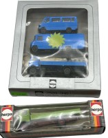 Auktion 346 / Los 12095 <br>4x Herpa Automodelle in 2x OVP, 1:87