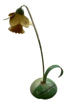 Auktion 347 / Los 15009 <br>Erzgebirge Kartenhalter mit Blume, H-10 cm