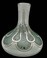 Auktion 351 / Los 10030 <br>Ludwig SÜTTERLIN (1865-1917), grosse Jugendstilvase, H-21 cm, D-17 cm