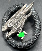 Auktion 347 / Los 7034 <br>Fallschirmjäger-Abzeichen, Herst. Osang Dresden