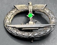 Auktion 347 / Los 7036 <br>U-Boot Kriegsabzeichen, 2.WK, Herst. Schwerin-Berlin 68