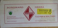 Auktion 347 / Los 12021 <br>Blech Borgward in OVP, wohl 1:43