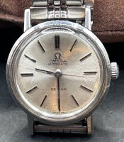 Auktion 347 / Los 2023 <br>Damenarmbanduhr "Omega de Ville" automatic,, Werk läuft, guter Zustand