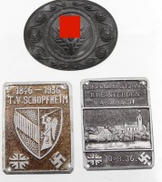 Auktion 347 / Los 7044 <br>3x div. Abzeichen , 3. Reich