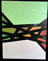 Auktion 347 / Los 4040 <br>Hannelore ADAMS (1938) "Strinck" 2012, Öl/Holz, 134x101 cm, verso signiert, betitelt