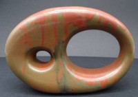 Auktion 348 / Los 9026 <br>Designer-Vase, H-11 cm, B-16 cm