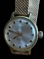 Auktion 348 / Los 2026 <br>DAU "Para" automatic, 21 Jewels, Werk läuft, Double-Band