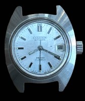 Auktion 368<br>DAU "Citizen" 28800 automatic, , 17 Jewels, Werk l&auml;uft  (aber zu schnell!), ohne Band, ca. D-2cm