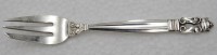 Auktion 348 / Los 11005 <br>Kuchengabel, Georg Jensen, Sterling, Acorn, verso monogrammiert, 25,5gr., L-14,2cm