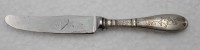Auktion 348 / Los 11025 <br>kl. Messer mit Silbergriff, Dänemark 1936, ca. L-11,5cm