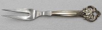 Auktion 348 / Los 11035 <br>Fleischgabel, Silbergriff, Dänemark 1948, L-22,5cm